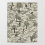 Not-So-Traditional English Fox Hunt with Dinosaurs Poster Gallery Image 4