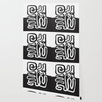 ABSTRACTION 01 | Black and White Abstract Series Wallpaper Gallery Image 2
