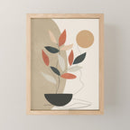 Line Through Abstractions 01 Mini Art Print Gallery Image 1
