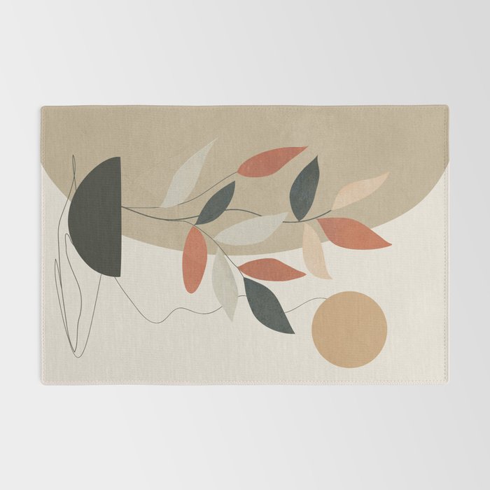 Line Through Abstractions 01 Rug Gallery Image 2