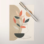 Line Through Abstractions 01 Wrapping Paper Gallery Image 1