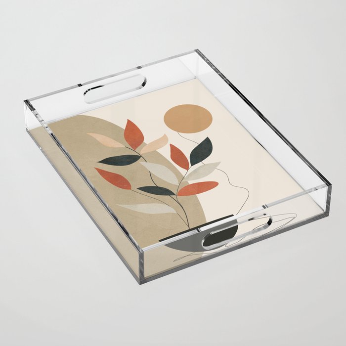 Line Through Abstractions 01 Acrylic Tray Gallery Image 1
