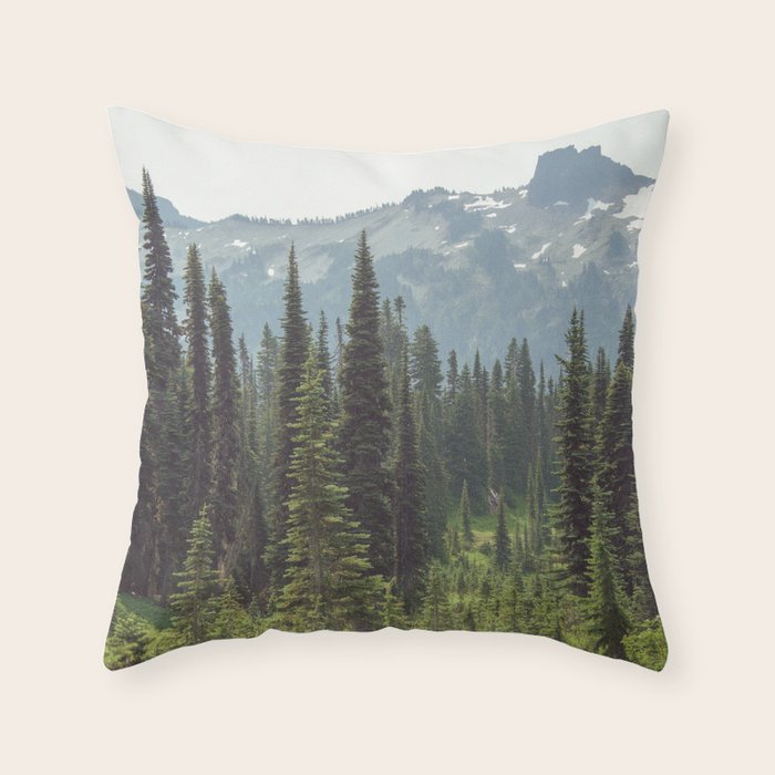 Escape to the Wilds - Nature Photography Throw Pillow Gallery Image 6