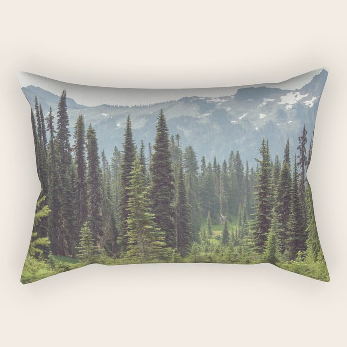 Escape to the Wilds - Nature Photography Rectangular Pillow Gallery Image 1