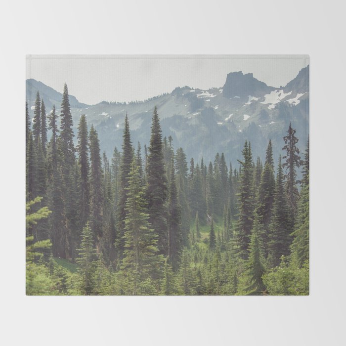 Escape to the Wilds - Nature Photography Throw Blanket Gallery Image 2