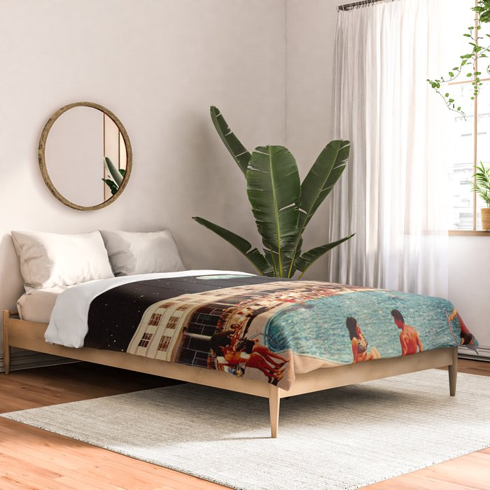 Lunar Pool Life Comforter Gallery Image 2