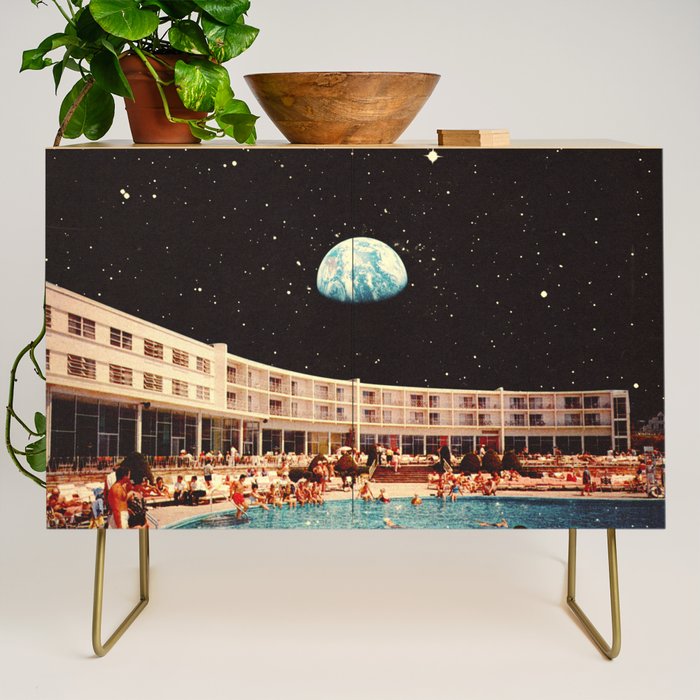 Lunar Pool Life Credenza Gallery Image 1
