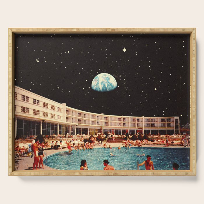 Lunar Pool Life Serving Tray Gallery Image 1