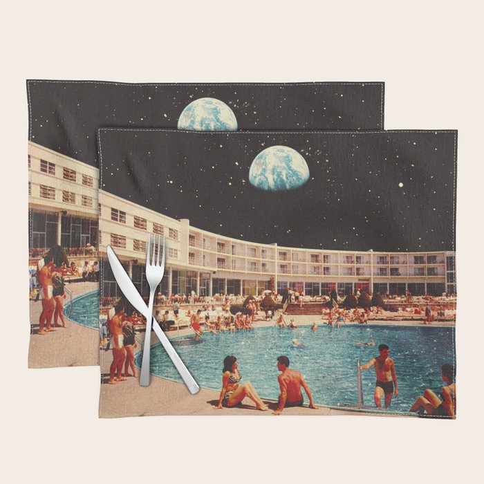 Lunar Pool Life Placemat Gallery Image 1