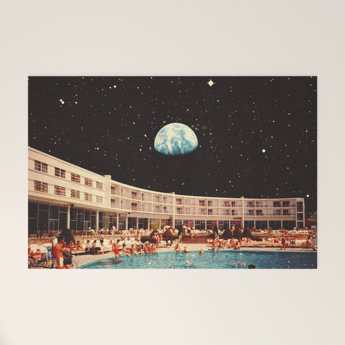 Lunar Pool Life Welcome Mat Gallery Image 1