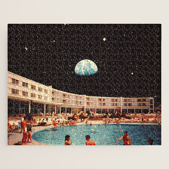 Lunar Pool Life Jigsaw Puzzle Gallery Image 1