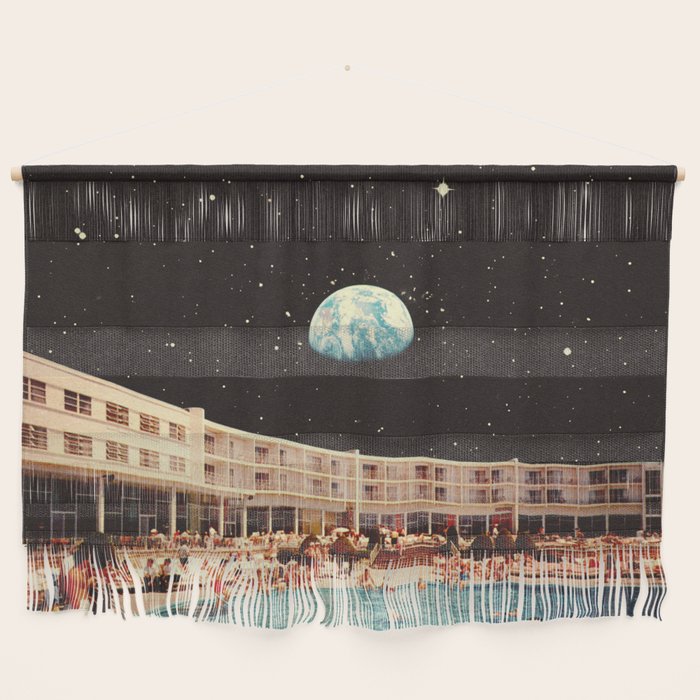 Lunar Pool Life Wall Hanging Gallery Image 1