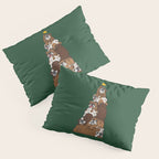 Christmas Tree English Bulldog Pillow Sham Gallery Image 3