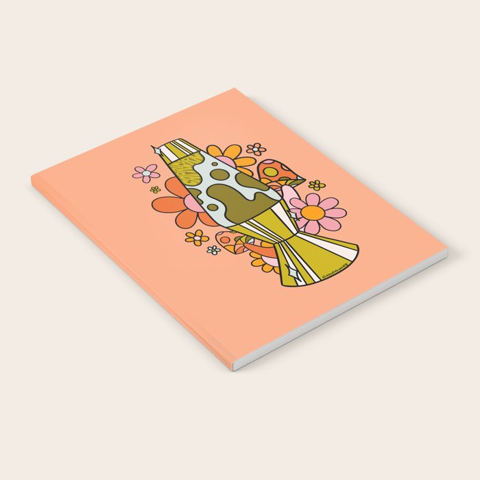 Capricorn Lava Lamp Notebook Gallery Image 1
