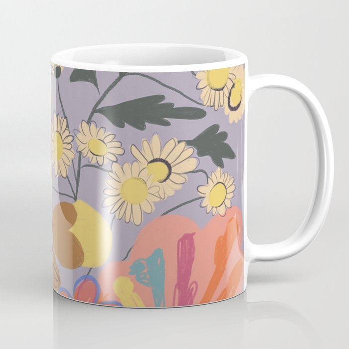 Floral mood Coffee Mug Gallery Image 1