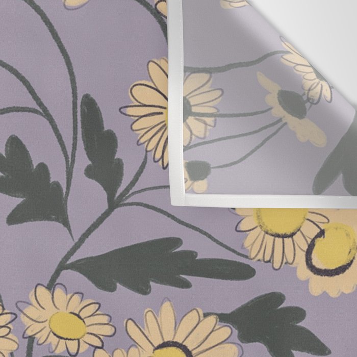 Floral mood Wall Tapestry Gallery Image 3