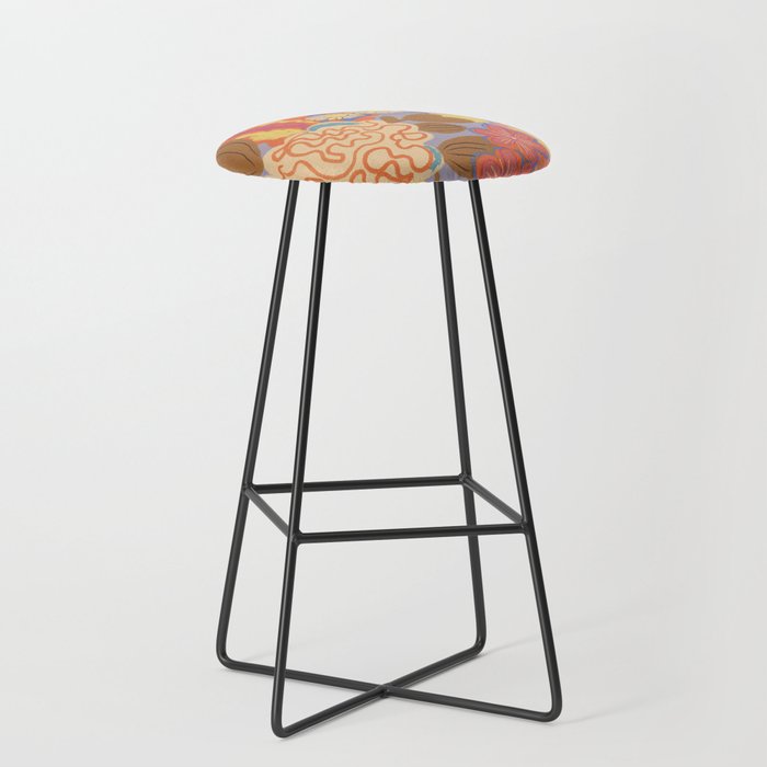 Floral mood Stool Gallery Image 1