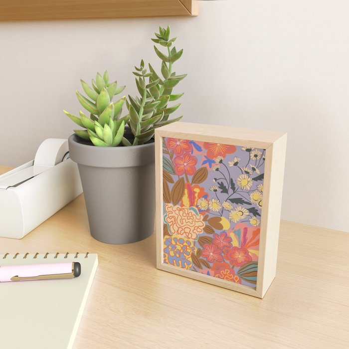 Floral mood Mini Art Print Gallery Image 2