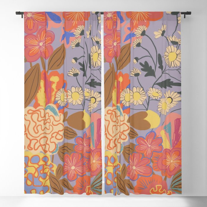Floral mood Window Curtain Gallery Image 1