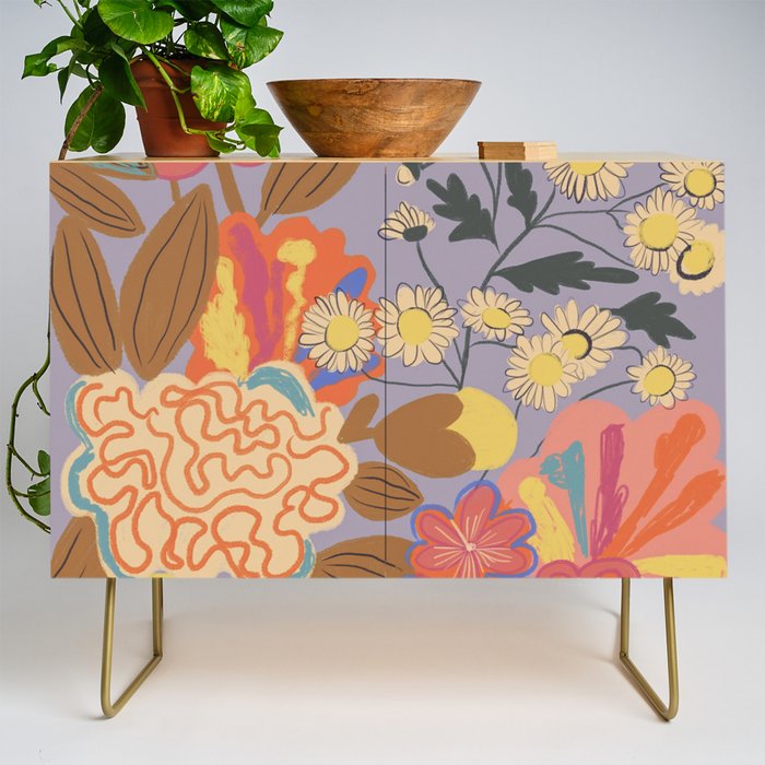 Floral mood Credenza Gallery Image 1