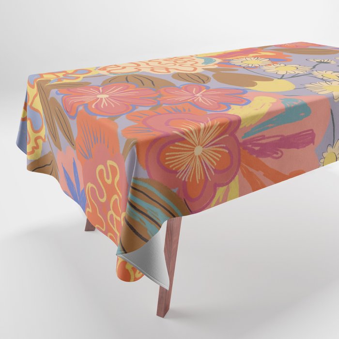 Floral mood Tablecloth Gallery Image 1