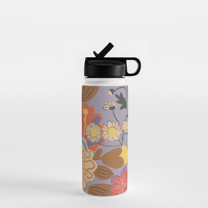 Floral mood Water Bottle Gallery Image 1