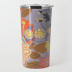 Floral mood Travel Mug Gallery Image 1