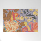 Floral mood Welcome Mat Gallery Image 1