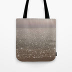 Beach Ocean Glitter Tote Bag Gallery Image 1
