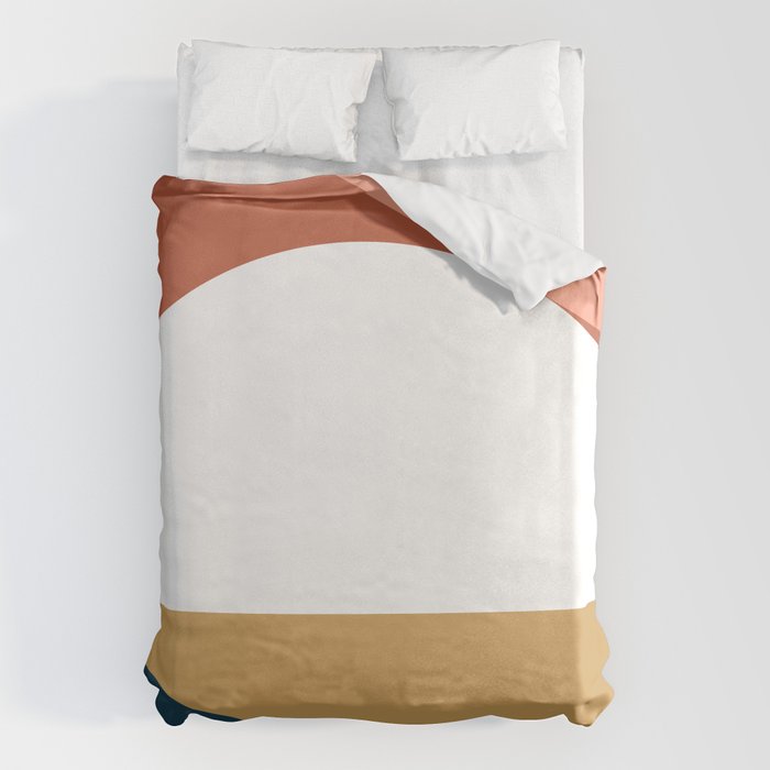 Mid Century Modern Sunset Nº1 Duvet Cover Gallery Image 1