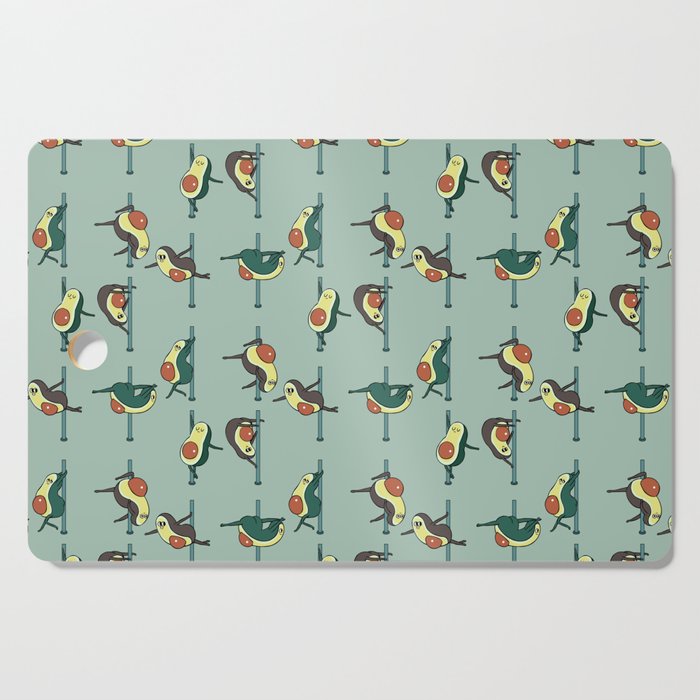 Avocados Pole Dancing Club Cutting Board Gallery Image 1