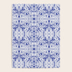 Chinoiserie Scandinavian Folk Art Poster Gallery Image 4