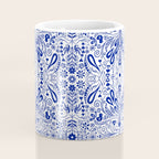 Chinoiserie Scandinavian Folk Art Coffee Mug Gallery Image 4