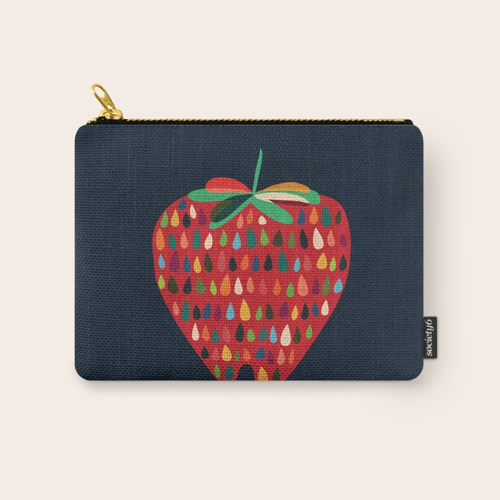 Strawberry Carry All Pouch Gallery Image 1