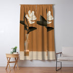 Flowers in Vase  Window Curtain Gallery Image 5