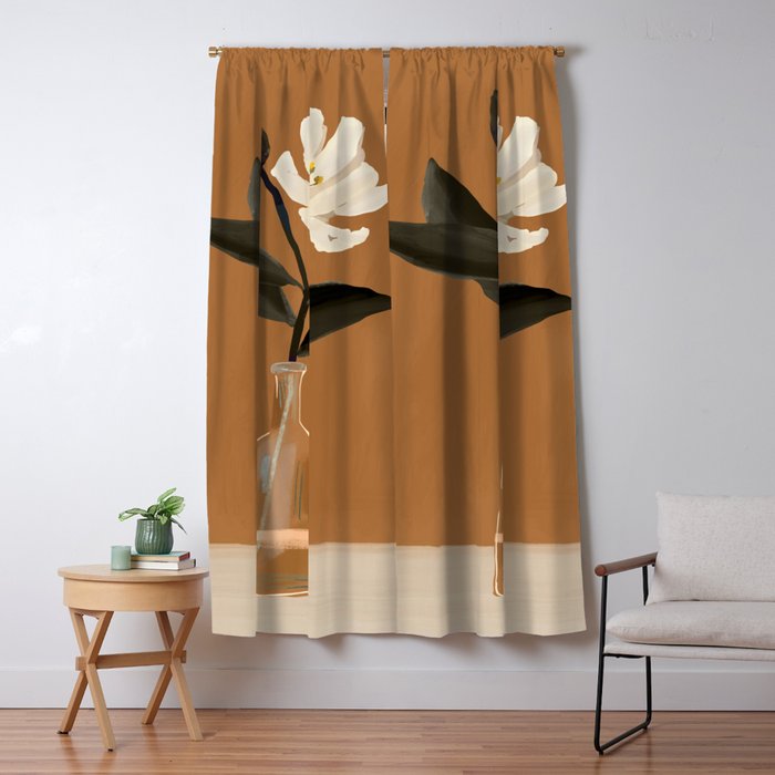 Flowers in Vase  Window Curtain Gallery Image 5
