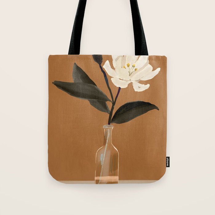 Flowers in Vase  Tote Bag Gallery Image 1