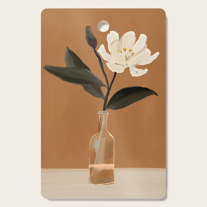 Flowers in Vase  Cutting Board Gallery Image 1