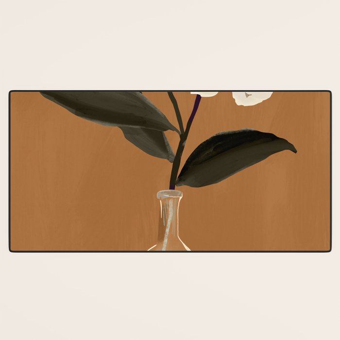 Flowers in Vase  Desk Mat Gallery Image 3