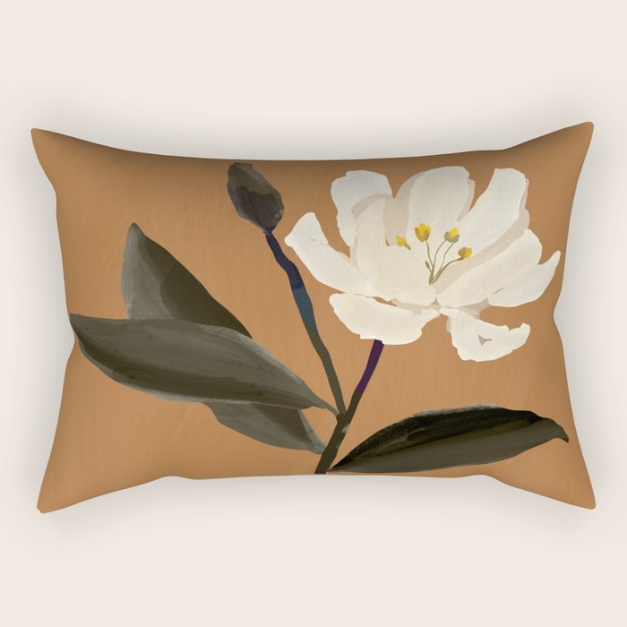Flowers in Vase  Rectangular Pillow Gallery Image 1
