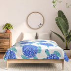 Sea Turtle - Blue Palette Comforter Gallery Image 3