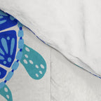 Sea Turtle - Blue Palette Comforter Gallery Image 4