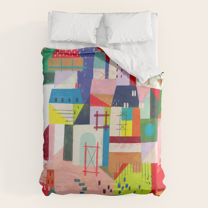 Blocks Castle Duvet Cover Gallery Image 6