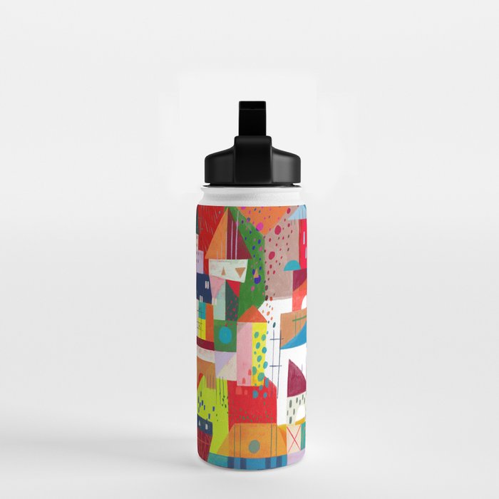 Blocks Castle Water Bottle Gallery Image 2