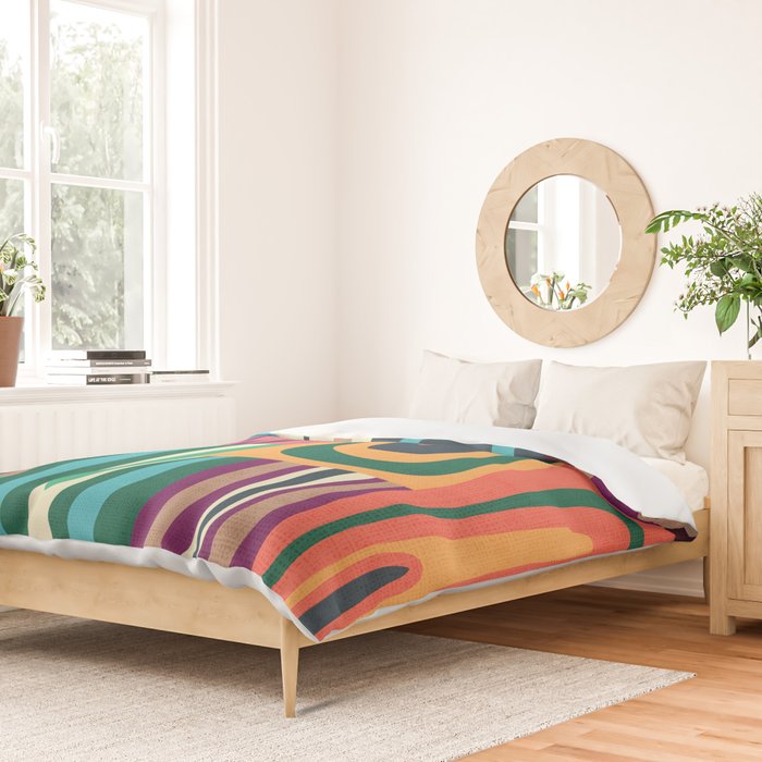 Rolling rollers Duvet Cover Gallery Image 2
