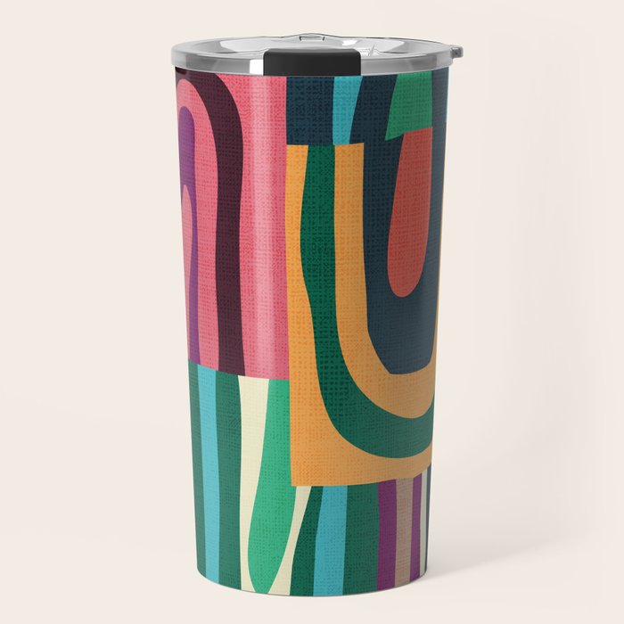 Rolling rollers Travel Mug Gallery Image 1