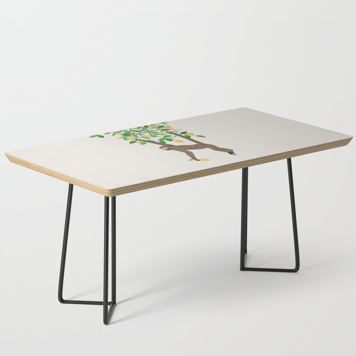 Monkey on lemon tree Coffee Table Gallery Image 1
