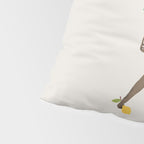 Monkey on lemon tree Pillow Sham Gallery Image 4