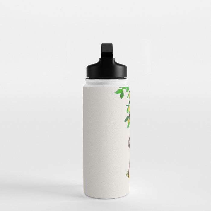 Monkey on lemon tree Water Bottle Gallery Image 3
