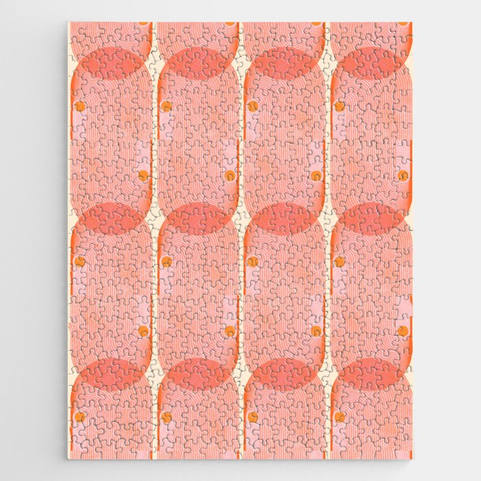 Abstraction_SUN_SUMMER_RED_HOT_SHINE_POP_ART_0322M Jigsaw Puzzle Gallery Image 1